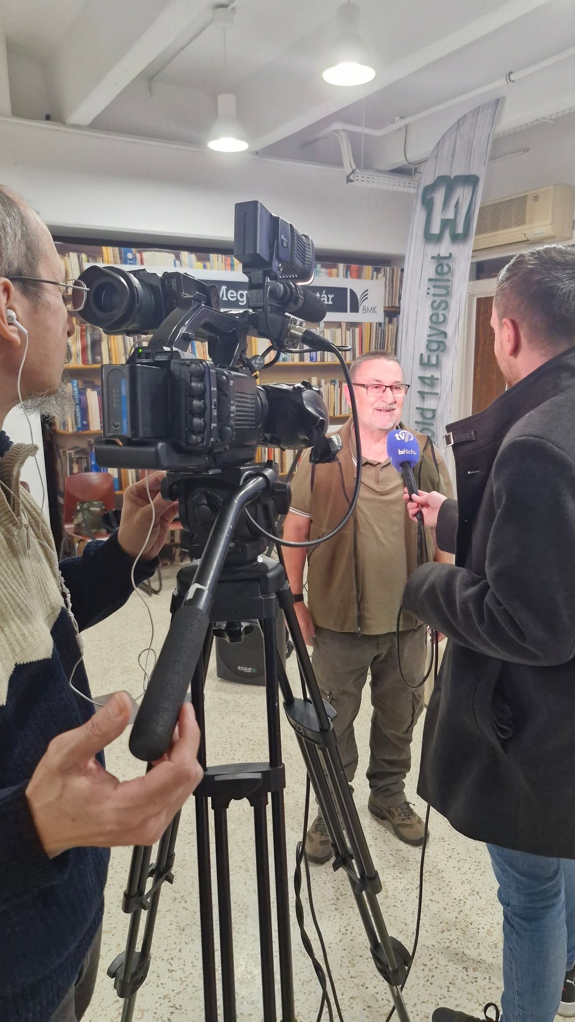 Határtalan emlékek 2025 – televíziós interjú a rendezvényen